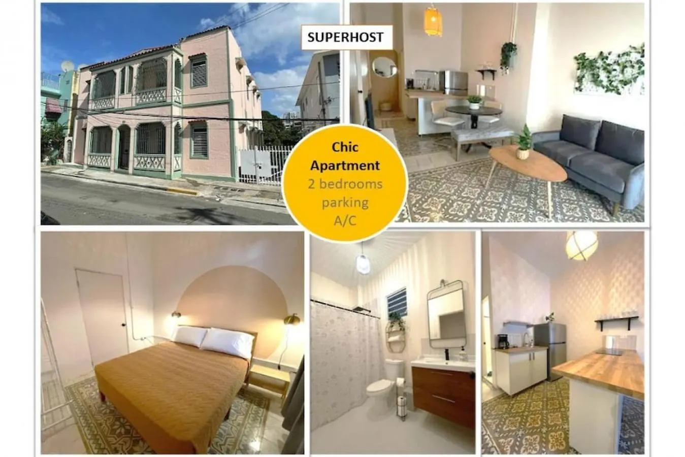 Chic And Classic Apartment In Condado Apt 2 San Juan